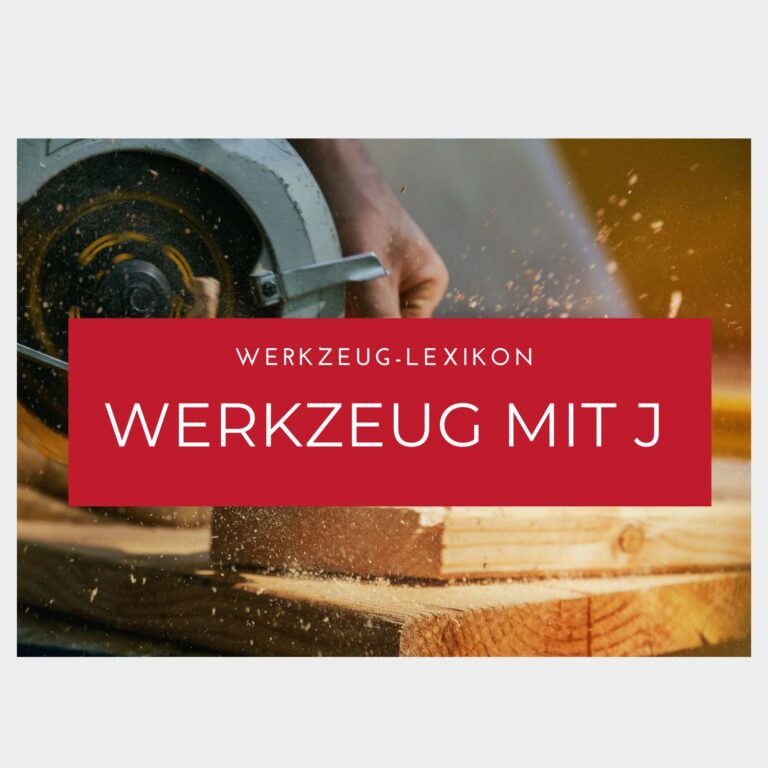 Werkzeug mit J