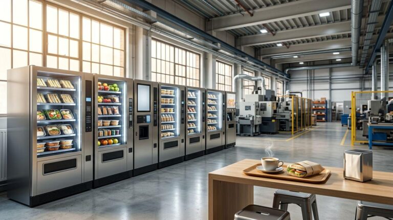 Snackautomat kaufen – Pausenversorgung in der Werkshalle: Automatisierte Verpflegungssysteme für den S