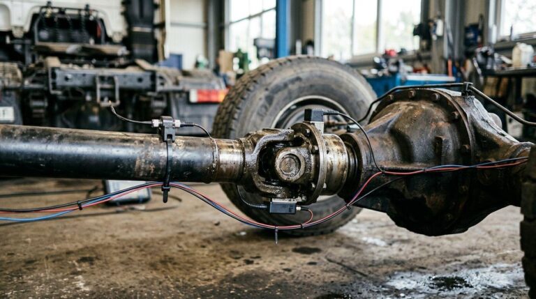 Kardanwelle – Vibrationsanalyse in Antriebssträngen: Verschleiß frühzeitig am Nutzfahrzeug dia